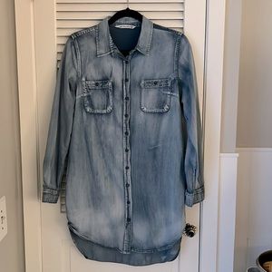 Hippie Laundry chambray denim tunic